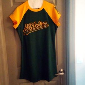 Majestic brand NWT Athletics sporty dress Authentic